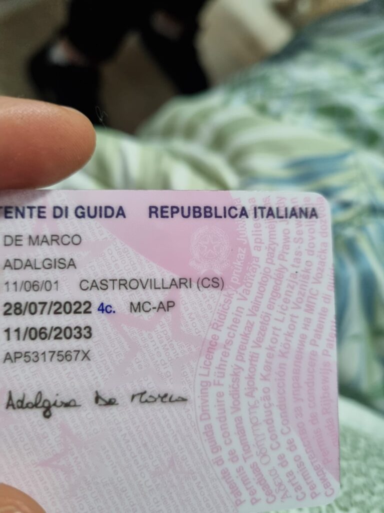 Comprare patente Vera